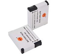 DSTE AHDBT-002 - Paquete de 2 baterías recargables de iones de litio compatibles con cámara digital GoPro Hero Hero Hero 2 (3.7 V 1600 mAh)
