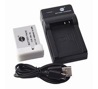 DSTE Batería de iones de litio y cargador micro USB compatible con Canon NB-10L,PowerShot G1X,G3x,G15,G16,SX40,SX50,SX60 G3 x Cámara