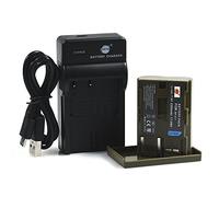 DSTE BP-511 Li-Ion Batería Traje y Cargador Micro USB Compatible con Canon BP-511 BP-511A