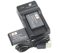 DSTE BP-85A - Batería de iones de litio (2 unidades) y cargador micro USB compatible con cámara Samsung BP85A EA-BP85A WB210 PL210 SH100