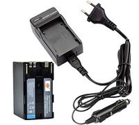 DSTE BP-970G BP-975 Batería + Cargador Compatible para Canon XLH1, XHG1, XHA1, XL2, XM2, XH G1S, XH A1S, XL H1S, XL H1 A, XF305, XF300, XF105, XF100