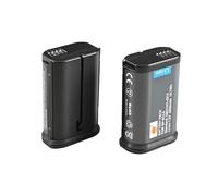 DSTE BP-SCL6 - Lote de 2 baterías de iones de litio (7,2 V/2600 mAh) compatibles con Leica Q2, Q3, Q343, SL2, SL2-S, SL3, SL3-S