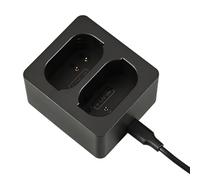 DSTE Cargador de batería USB dual compatible con batería Leica BP-SCL6 | para Leica Q2, Q3, SL2, SL2S, LC-SCL6