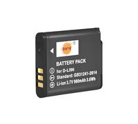 DSTE D-LI96 - Batería compatible con Pentax WG-1000 (3,7 V/980 mAh)