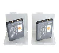 DSTE® 2X EN-EL19 Li-Ion Batería Compatible para Coolpix S100, S2500, S2600, S2700, S2750, S3100, S3200, S3300, S3400, S3500, S4100