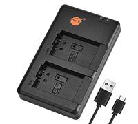 DSTE DE-A83 Dual Quick Cargador Compatible para Panasonic DMW-BMB9