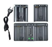 DSTE DMH26A 3-in-One Power Cargador Compatible para Nikon EN-EL18 EN-EL4A Canon LP-E4 LP-E19