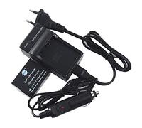 DSTE DMW-BLC12 Repuesto Batería y DC114E Viaje Cargador Compatible para Panasonic DMW-BLC12e Lumix DMC-G7 DMC-GH2 DMC-FZ200 DMC-FZ200GK DMC-FZ1000
