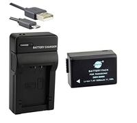 DSTE DMW-BMB9 Li-Ion Batería Traje y Cargador Micro USB para Panasonic Lumix DMC-FZ40 DMC-FZ45 DMC-FZ47 DMC-FZ48 DMC-FZ60 DMC-FZ62 DMC-FZ70 DMC-FZ72 DMC-FZ80 DMC-FZ100 DMC-FZ150