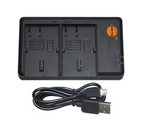 DSTE Dual USB Cargador CB-5L Compatible con baterías Canon BP-511, BP-508, BP-511A, BP-512A, BP-522, BP-535