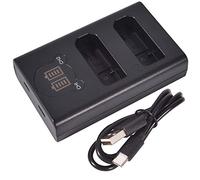 DSTE EN-EL14 ENEL14 - Cargador rápido dual USB compatible con Nikon D3200, D3400, D3500, D5100, D5200, D5300, D5500, D5600