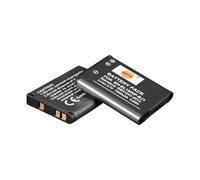DSTE EN-EL19/NP-BJ1 - Batería de repuesto para cámara Nikon Coolpix S100 S2500, Sony DSC-RX0, DSC-RX0 II (DSC-RX0M2, 2 unidades, 3,7 V, 1300 mAh)