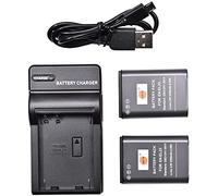 DSTE EN-EL23 Li-Ion Batería (2 Paquetes) Traje y Cargador Micro USB Compatible para Nikon Coolpix P600 S810c P900S Digital Cámara