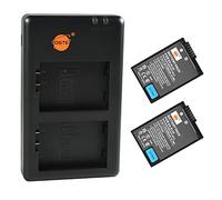 DSTE EN-EL25 - Batería recargable de repuesto y cargador dual compatible con cámaras digitales Nikon Z, Z50, Z 50, Z FC, Nikon EN-EL25A, 4241 y Nikon MH-32