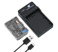 DSTE EN-EL3E Batería y Cargador Compatible para Nikon D30 D50 D70 D80 D90 D100 D200 D300
