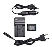 DSTE Ersatz Batterie und DC131E Reise Ladegerät Kompatibel mit BP-727 BP-727F LEGRIA HF M52 M56 M60 R306 R406 R506 VIXIA HF M50 M500 M506 R50 R52 R300 R308 R400 R500 SLR Kamera als BP-718