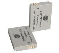 DSTE - Juego de 2 baterías de repuesto compatibles con NB-5L y Canon PowerShot S100, S110, SD700 is, SD870 is, SD880 is, SD890 is, SD900 is, SD950 is, SD970 is, SX230 HS
