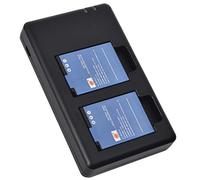 DSTE Juego de 2 baterías de Repuesto EN-EL12 + Cargador Dual USB Compatible con Nikon Coolpix AW100 Coolpix AW100s Coolpix AW110 Coolpix AW110s Coolpix AW120s