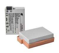 DSTE Juego de 2 baterías de Repuesto LP-E8 compatibles con Canon EOS 550D 600D 650D 700D Kiss X4 Kiss X5 Kiss X6i Kiss X7i