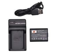 DSTE LP-E10 Li-Ion Batería Traje y Cargador Micro USB Compatible con Canon EOS 1100D 1200D X50 X70 Rebel T3 Rebel T5
