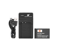 DSTE LP-E17 7,2 V 1100 mAh Decodificación completa batería de iones de litio + cargador micro USB compatible con cámaras réflex digitales Canon EOS M3, M5, 8000D, 9000D, Kiss X8i, Rebel T6i, Rebel T6s