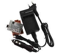 DSTE LP-E5 Batería y Cargador Compatible para Canon EOS 450D 500D 1000D Kiss F X2 X3