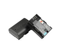 DSTE LP-E6P - Batería de iones de litio (2 unidades, 7,4 V/2400 mAh, compatible con Canon EOS R5 Mark II, R5 2,60 Da,70D,80D,90D,7D MarkII, 7D MarkIII, XC10, XC15, cámara digital LP-E6 LP-E6N LP-E6NH