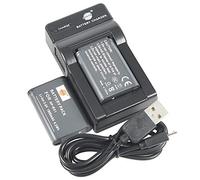 DSTE NP-BX1 Li-Ion Batería (2 Paquetes) Traje y Cargador Micro USB para Sony ZV-1F DSC-HX300 DSC-H400 DSC-HX400 DSC-HX50 DSC-HX50VB DSC-HX60 DSC-HX60V DSC-WX300