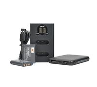 DSTE NP-BX1 M8 - Cargador de batería compatible con Sony NP-BX1/M8, ZV1, ZV-1, ZV-1F, DSC-RX100, RX100 VII