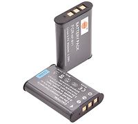 DSTE NP-BY1 - Batería de Repuesto para Sony HDR-AZ1, HDR-AZ1VR, HDR-AZ1VB y HDR-AZ1VW Action CAM Mini (2 Unidades)