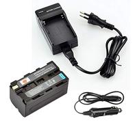 DSTE NP-F750 Batería y Cargador Compatible para Sony DCR-TRV820 CCD-SC55 CCD-SC65 CCD-TRV815 CCD-TR3 CCD-TRV82 DCR-TRV900