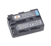 DSTE NP-FM50 NP-FM55H (2300 mAh/7.4 V) Batería compatible con Sony NP-FM30, NP-FM51, NP-QM50, NP-QM51, CCD-TR208, CCD-TRV106, CCD-TRV107, CCD-TRV108
