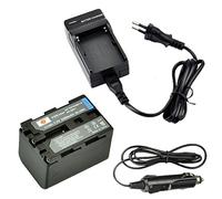 DSTE NP-QM71D Batería + Cargador para Sony CCD-SC6,TRV138, CCD-TRV107, CCD-TRV228, TRV250