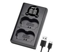 DSTE NP-W235 Cargador rápido dual USB compatible con cámara Fujifilm X-H2 X-H2S X-T5 X-T4