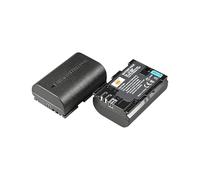 DSTE - Paquete de 2 baterías LP-E6P (7,4 V/2400 mAh) compatibles con Canon EOS R5 Mark II, R5 2,5DS 5DS R, 6D, 7D, 60D, 60Da, 70D, 80D, 90D, 7D MarkII, 7D MarkIII, XC10, XC15