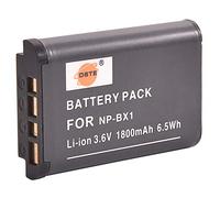 DSTE Recargable Litio Batería Compatible para NP-BX1 y Sony NP-BX1/M8,Sony ZV1,ZV-1,Cyber-Shot DSC-RX100 VII,DSC-RX100 II,DSC-RX100M II,DSC-RX100 III,DSC-RX100 V,DSC-RX100 IV,HDR-CX Cámara