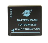 DSTE Repuesto Batería Compatible para Panasonic DMW-BLE9E DMW-BLE9PP Lumix DMC-GF3 DMC-GF3GK DMC-GF5 DMC-GF6 DMC-GX7 DMC-LX100 Camera