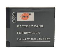 DSTE Repuesto Batería para Panasonic DMW-BCL7 DMW-BCL7E Lumix DMC-F5 DMC-FH10 DMC-FS50 DMC-SZ3 DMC-SZ3GK DMC-SZ9 DMC-XS1 DMC-XS3 Digital Camera