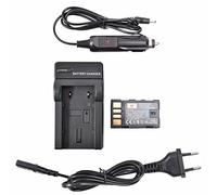 DSTE Repuesto Batería y DC36E Viaje Cargador kit para JVC BN-VF808U GZ-MG130 GZ-MG131 GZ-MG132 GZ-MG133 GZ-MG134 GZ-MG135 GZ-MG148 GZ-MG150 GZ-MG155 GZ-MG175 GZ-MG177 GZ-MG255 GZ-MG275 GZ-MG575