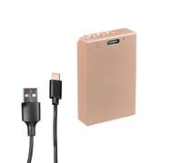 DSTE TPS-BLS50 - Batería de repuesto para cámara (7,2 V, con cable de carga USB tipo C, compatible con E-PL2 E-PL3 E-P3 E-PM1 Stylus 1 OM-D E-M10 E-PL6)