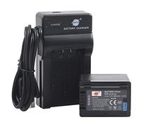 DSTE VBT380 - Batería de ion de litio y cargador micro USB compatible con Panasonic HC-V110, HC-V210, HC-V520, HC-V720, HC-W570, HC-W580, VW-BC10E