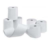 DSTOCK60-50 carretes rodillos de caja 57x65x12-40 metros de largo - Bobinas para impresora de recibos de caja, calculadora, etc