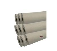 DSTOCK60 - Rodillos de hoja de examen en relieve ecológico - crudo - 2 capas - 50 cm x 35 cm - 135 tamaños - rollo de sábana médica, sábana de masaje en rollo (9)