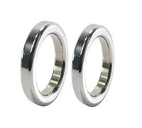 DstoLusre 38 mm / 41 mm / 44 mm / 47 mm Anillo de pene pesado de acero inoxidable Anillos de pene Dispositivo de castidad de bondage de metal Anillo de testículo Anillo de potencia for hombres Juguete