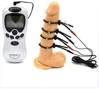 DstoLusre 4 anillo de pene bondage, anillo de pene sexual SM juguete sexual erótico for hombres