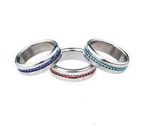 DstoLusre Anillo de Metal for pene, anillos de acero inoxidable 304 for pene, anillo de potencia for Bondage for pene, anillo for testículos, Juguetes sexuales eróticos for hombres(Green Grün,44 mm)