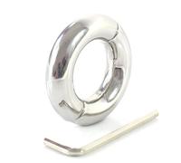 DstoLusre Anillo for el pene extra grueso for hombres, anillo for el pene de metal, joyería íntima, anillo for testículos, anillo for el pene, anillo for glande de acero inoxidable, anillo for testícu