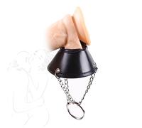 DstoLusre Anillo for testículos BDSM, anillo for pene for estirador de testículos y escroto, funda for testículos con cadena, puños for pene, restricciones for testículos, juguetes sexuales for hombre