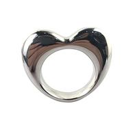 DstoLusre Anillos de pene en forma de corazón for hombres, camilla de escroto de acero inoxidable, anillo de testículo, bondage, camilla de bolas BDSM, anillos de pene de acero inoxidable, juguetes se