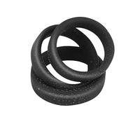 DstoLusre Anillos de silicona for el pene con 3 anillos for el pene, Cosplay de Halloween, anillo de esclavitud de silicona, estiramiento del prepucio, glande, joyería íntima, anillos de testículos, j